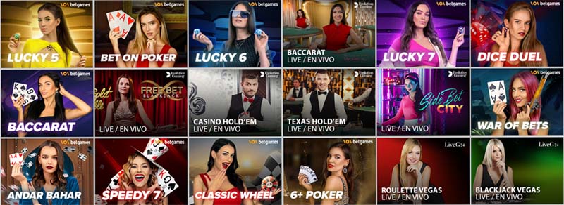 betway casino live peru